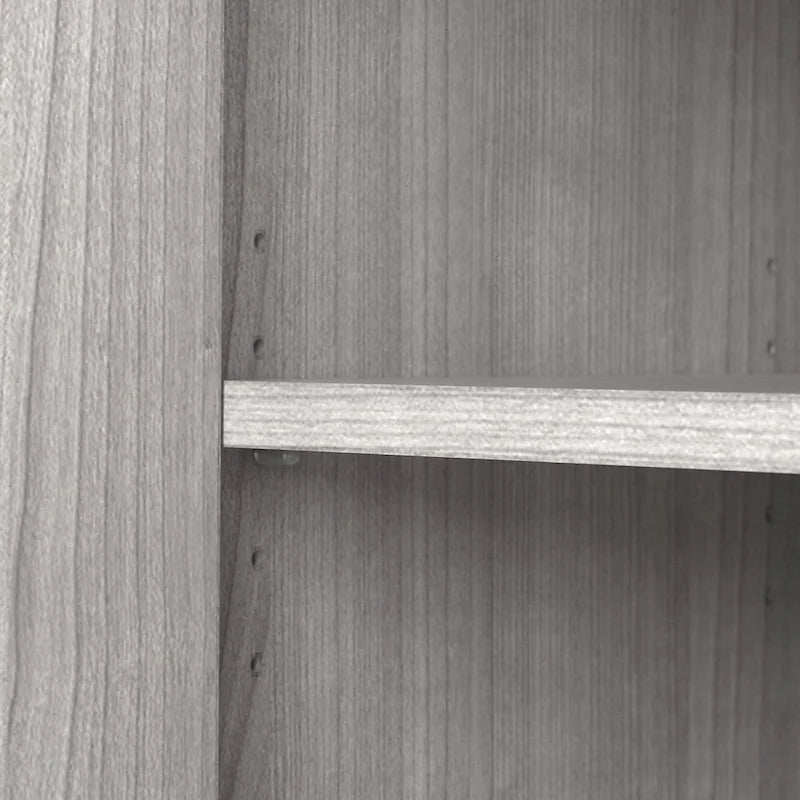 Hybrid Tall 5 Shelf Bookcase with Doors by Bush Business Furniture