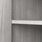 Hybrid Tall 5 Shelf Bookcase with Doors by Bush Business Furniture