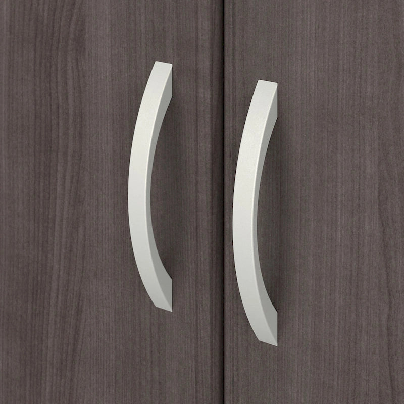 Hybrid Tall 5 Shelf Bookcase with Doors by Bush Business Furniture