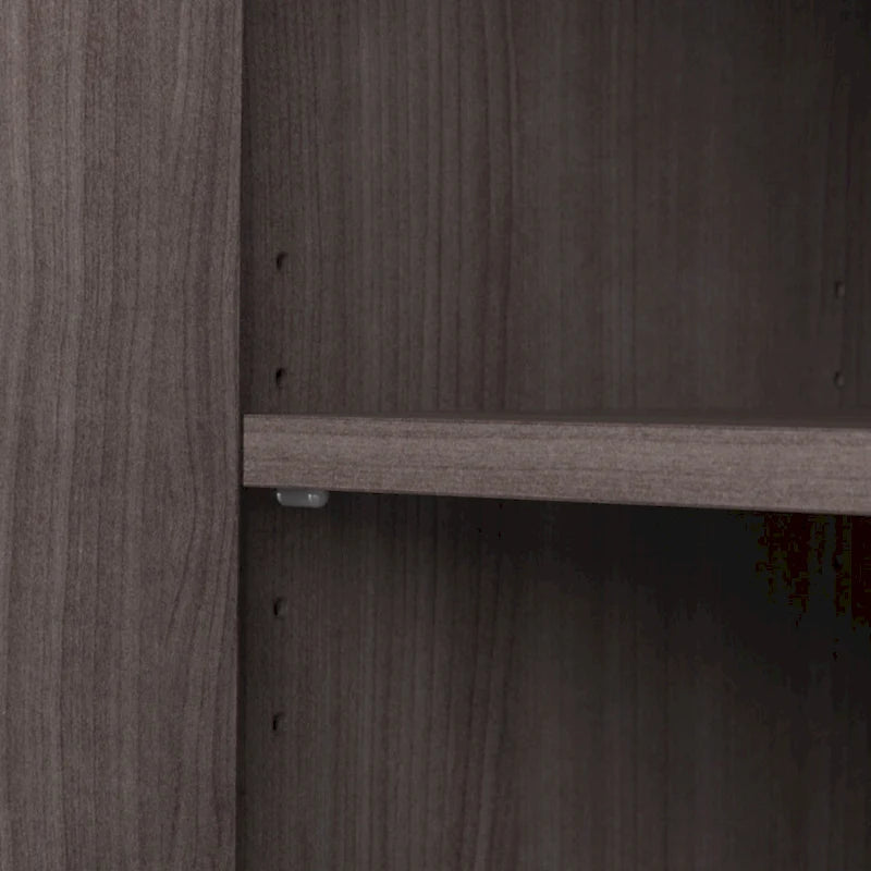 Hybrid Tall 5 Shelf Bookcase with Doors by Bush Business Furniture