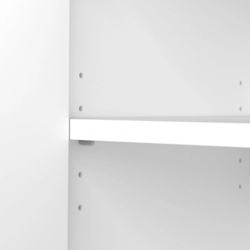 Hybrid Tall 5 Shelf Bookcase with Doors by Bush Business Furniture