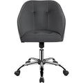 Yaheetech Desk Chair for Home Office, Height Adjustable 360Swivel Computer Chair