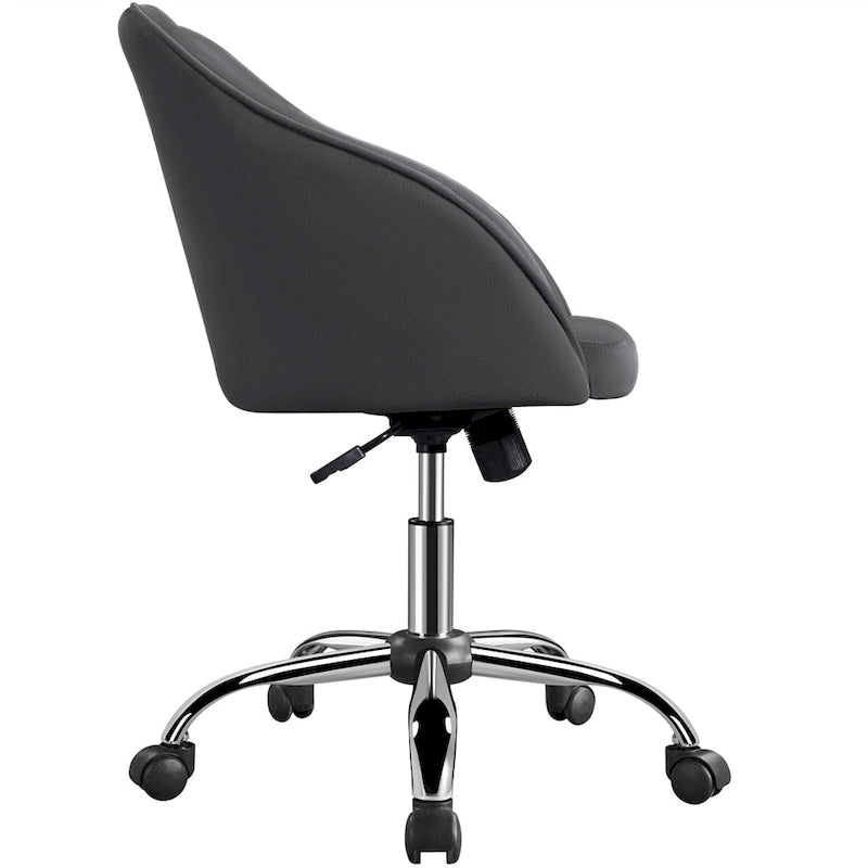 Yaheetech Desk Chair for Home Office, Height Adjustable 360Swivel Computer Chair