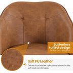 Yaheetech Desk Chair for Home Office, Height Adjustable 360Swivel Computer Chair