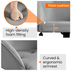 Yaheetech Desk Chair for Home Office, Height Adjustable 360Swivel Computer Chair