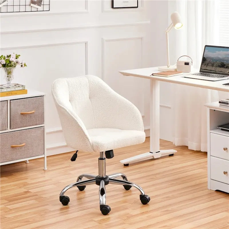 Yaheetech Desk Chair for Home Office, Height Adjustable 360Swivel Computer Chair