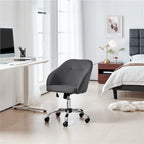 Yaheetech Desk Chair for Home Office, Height Adjustable 360Swivel Computer Chair