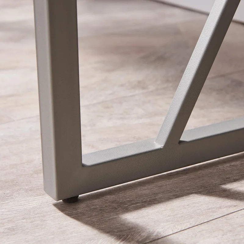 Collapsible Slatted Mission Writing Computer Desk