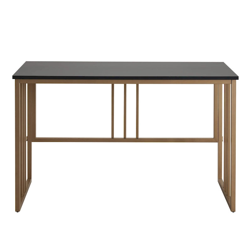 Collapsible Slatted Mission Writing Computer Desk