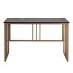 Collapsible Slatted Mission Writing Computer Desk