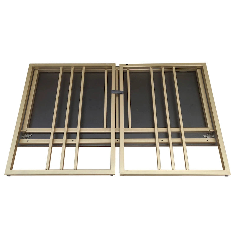 Collapsible Slatted Mission Writing Computer Desk