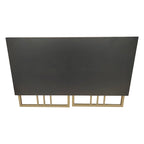 Collapsible Slatted Mission Writing Computer Desk