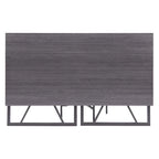 Collapsible Slatted Mission Writing Computer Desk