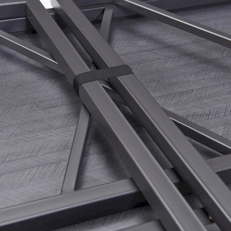 Collapsible Slatted Mission Writing Computer Desk