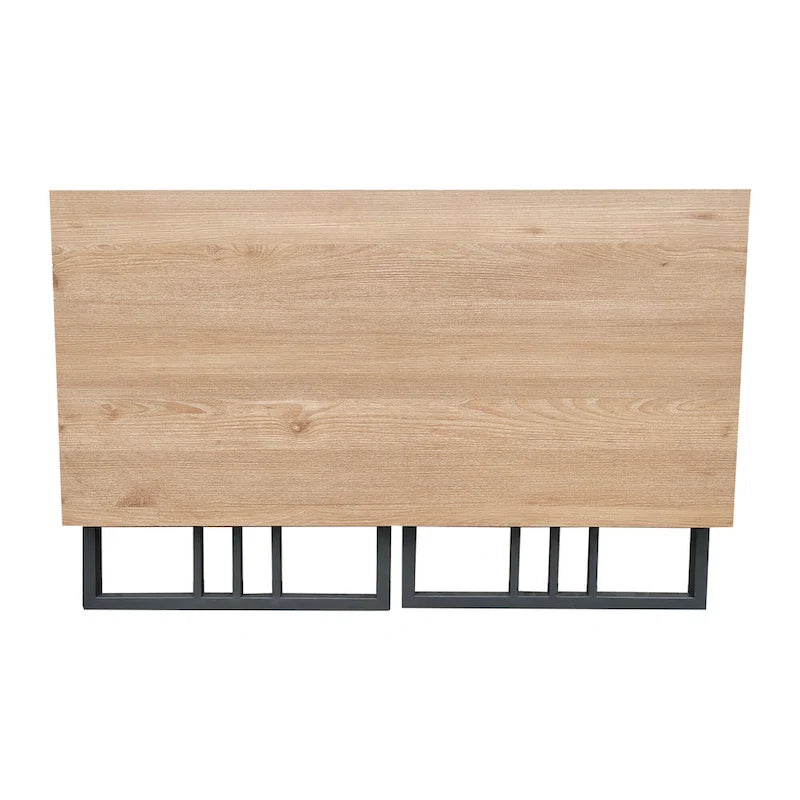 Collapsible Slatted Mission Writing Computer Desk