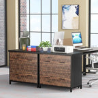 Lateral File Cabinet with 2 Drawers for Home Office, Letter Size