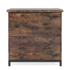 Lateral File Cabinet with 2 Drawers for Home Office, Letter Size