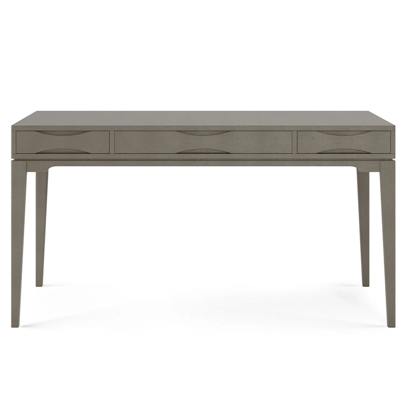 WYNDENHALL Pearson SOLID HARDWOOD Mid Century Modern 60 inch Wide Writing Office Desk