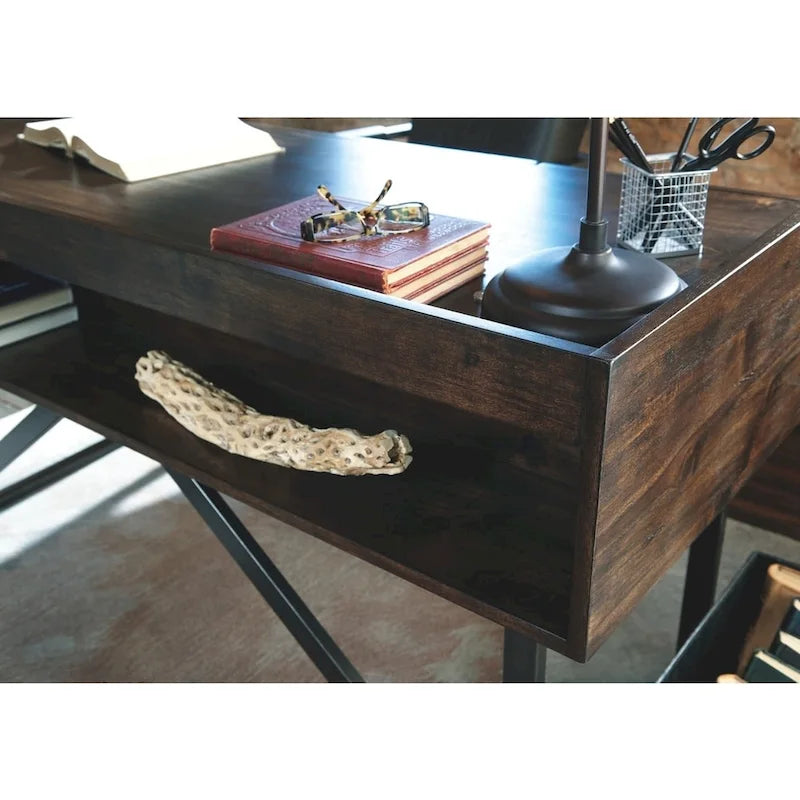 Signature Design by Ashley Starmore Brown Home Office Desk
