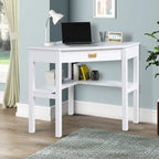 Poppy Corner Classic Writing Desk with Storage