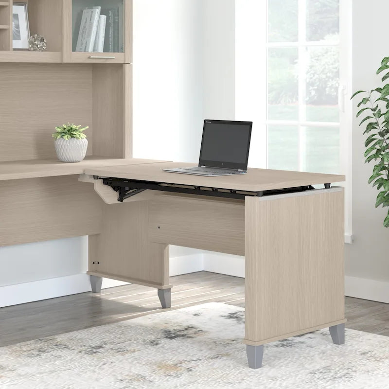 Bush Furniture Somerset 42W 3 Position Sit to Stand Return