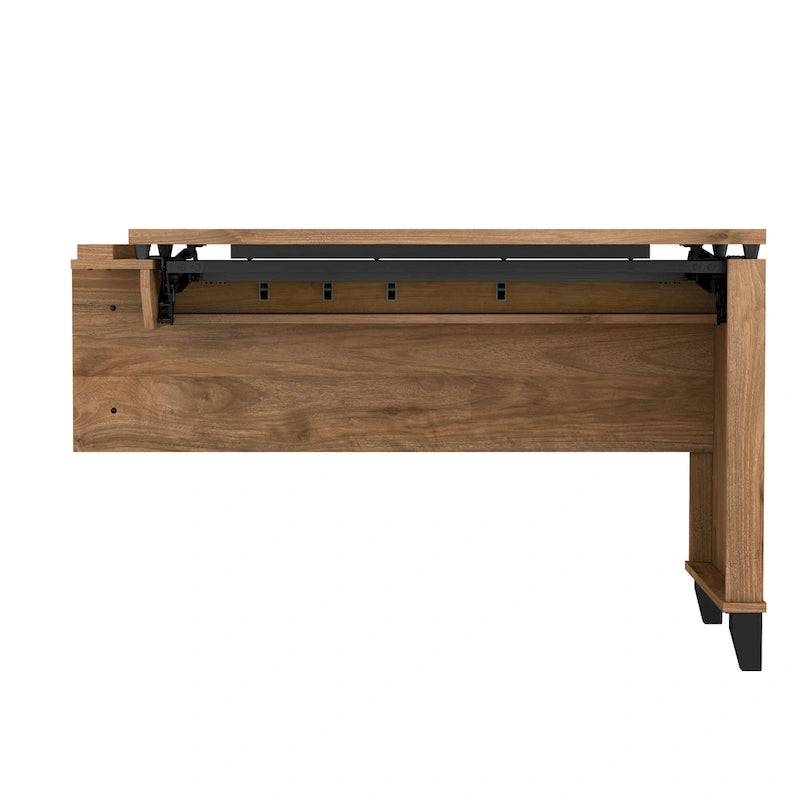 Bush Furniture Somerset 42W 3 Position Sit to Stand Return