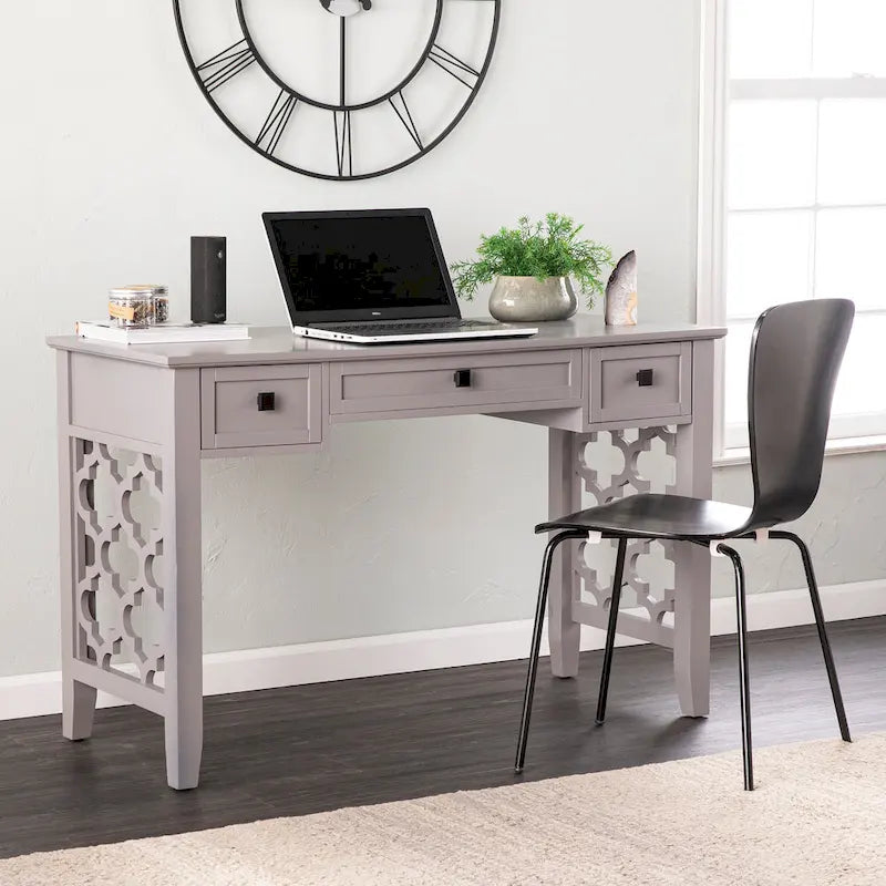 SEI Furniture Eden Writing Desk w/ Storage