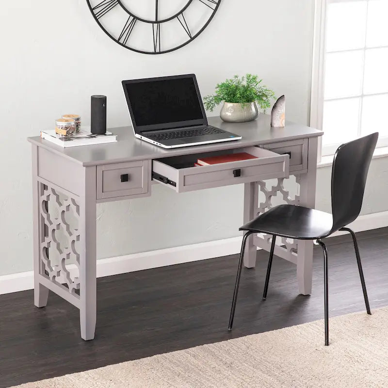 SEI Furniture Eden Writing Desk w/ Storage