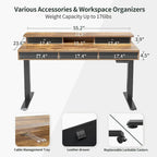 FEZIBO/Home Office Furniture/Wood/Desks