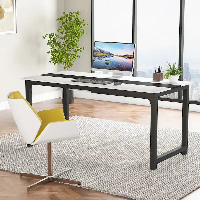70.8  Large Computer Desk Conference Table with Thicken Frame