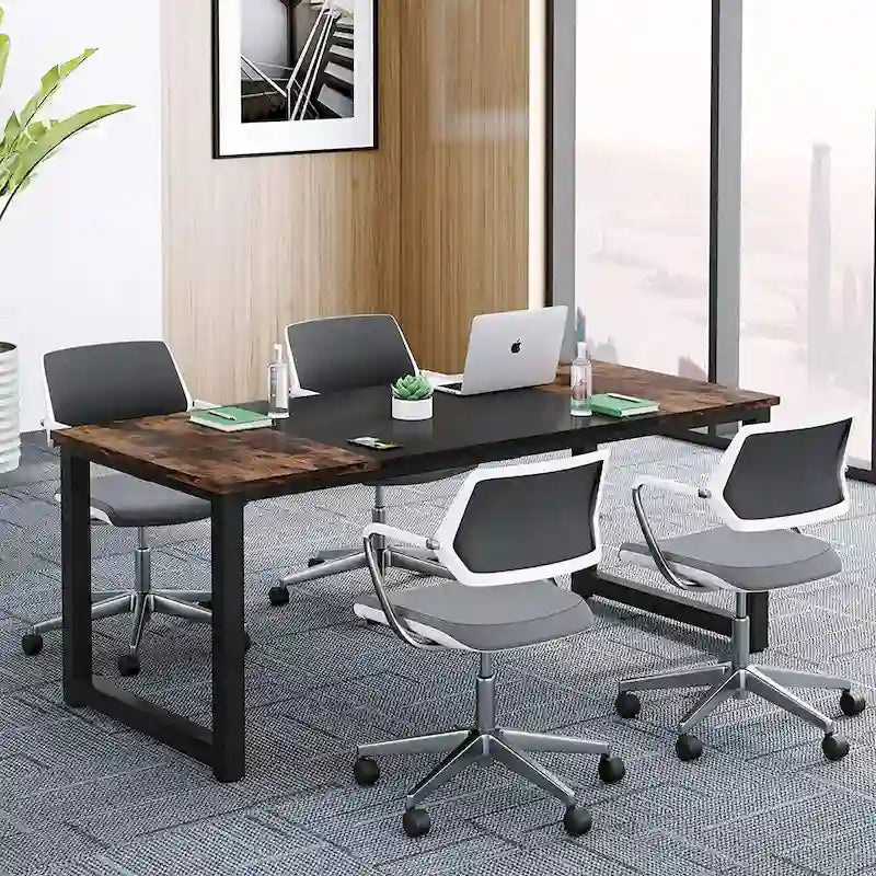 70.8  Large Computer Desk Conference Table with Thicken Frame