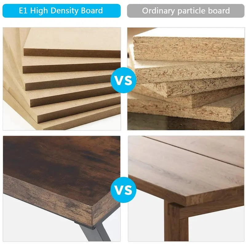 55 inch Writing Computer Desk, Vintage Style