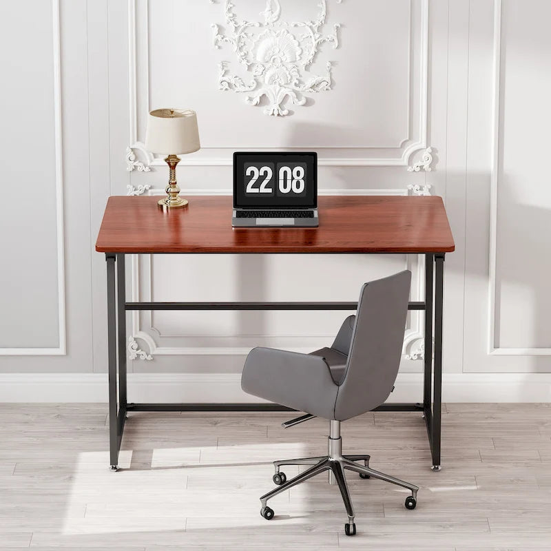 Eureka Ergonomic 43  Folding Desk Home Office Writing Desk