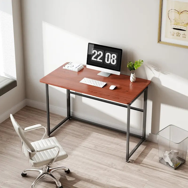 Eureka Ergonomic 43  Folding Desk Home Office Writing Desk