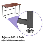 Eureka Ergonomic 43  Folding Desk Home Office Writing Desk