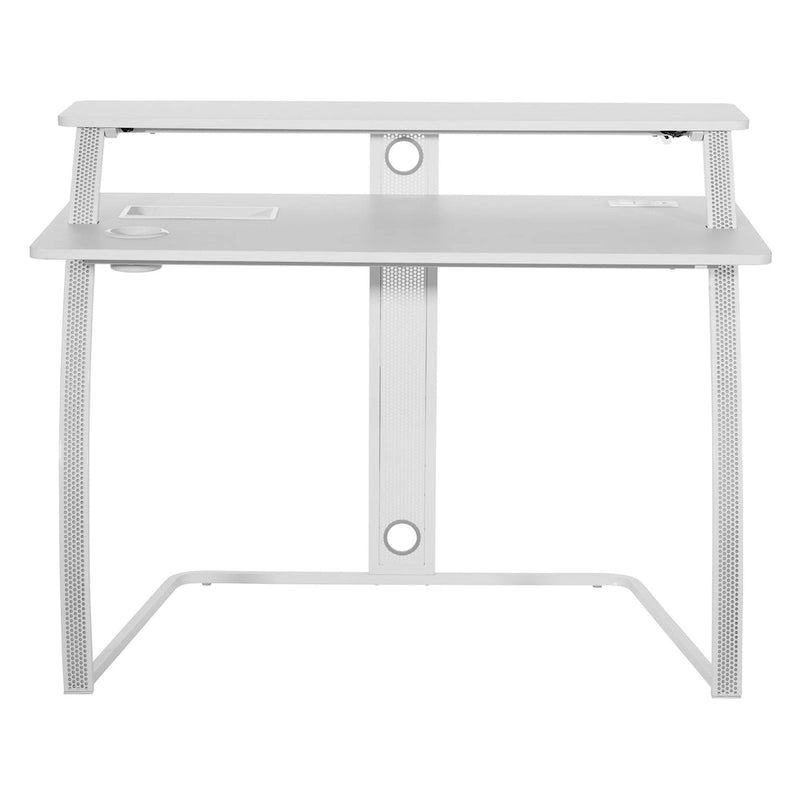 Code 30 Battlestation Gaming Desk in White Finish