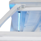 Code 30 Battlestation Gaming Desk in White Finish