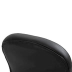 Vinsetto Faux Leather Office Chair Tufted Backrest Swivel Rolling Wheels Task Chair with Height Adjustable Armrests