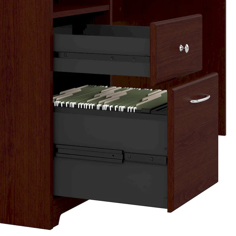 Bush Furniture Cabot 60W Computer Desk with Drawers and Storage