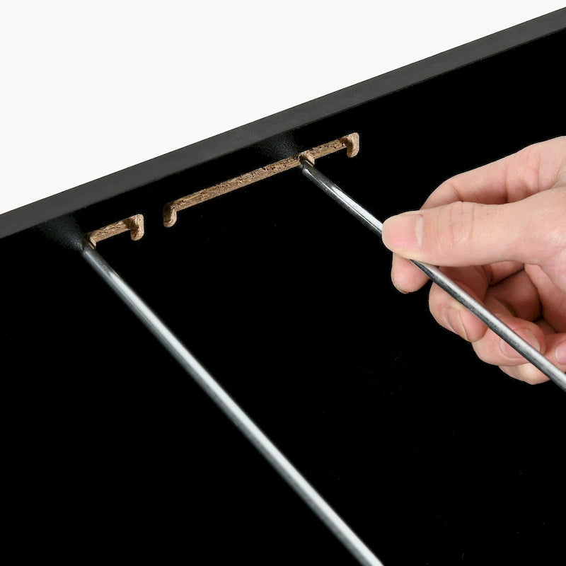 Moasis 2 Drawers File Cabinet LED Lighting Lateral Filing Cabinet for Home Office