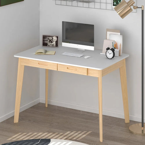 39.4 W Wood Desk Writing Desk Computer Desk