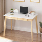 39.4 W Wood Desk Writing Desk Computer Desk