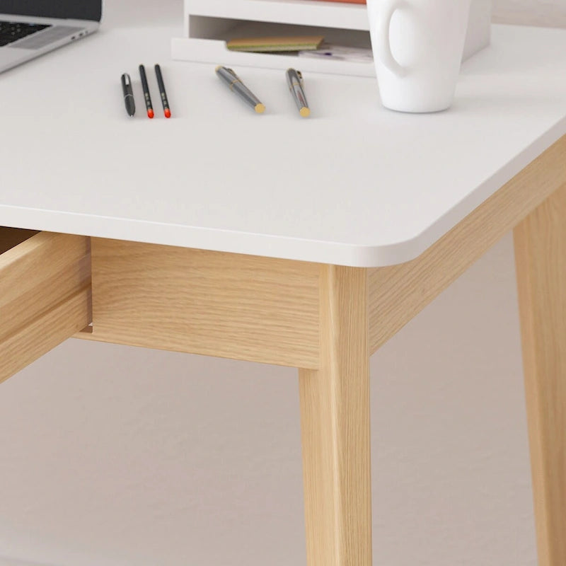 39.4 W Wood Desk Writing Desk Computer Desk