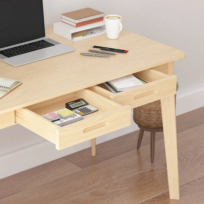 39.4 W Wood Desk Writing Desk Computer Desk