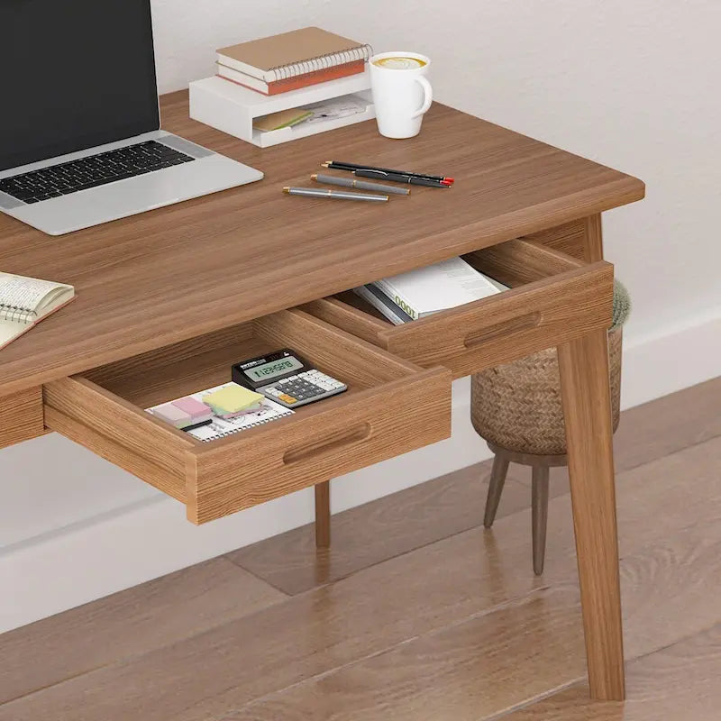39.4 W Wood Desk Writing Desk Computer Desk