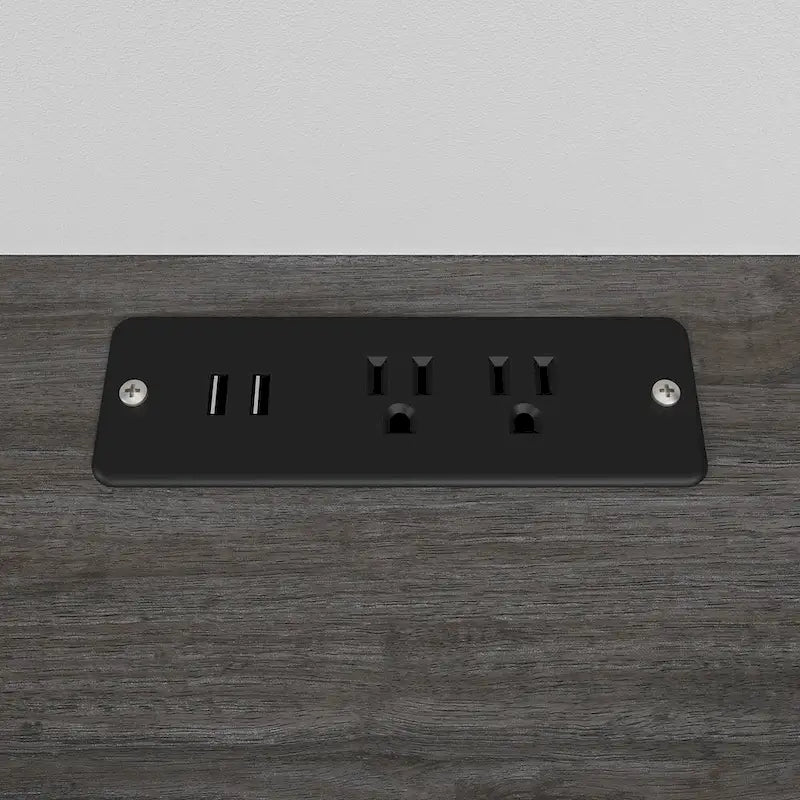 Orion 30W Tall Storage Cabinet with Doors and Fold-Out Desk by Bestar