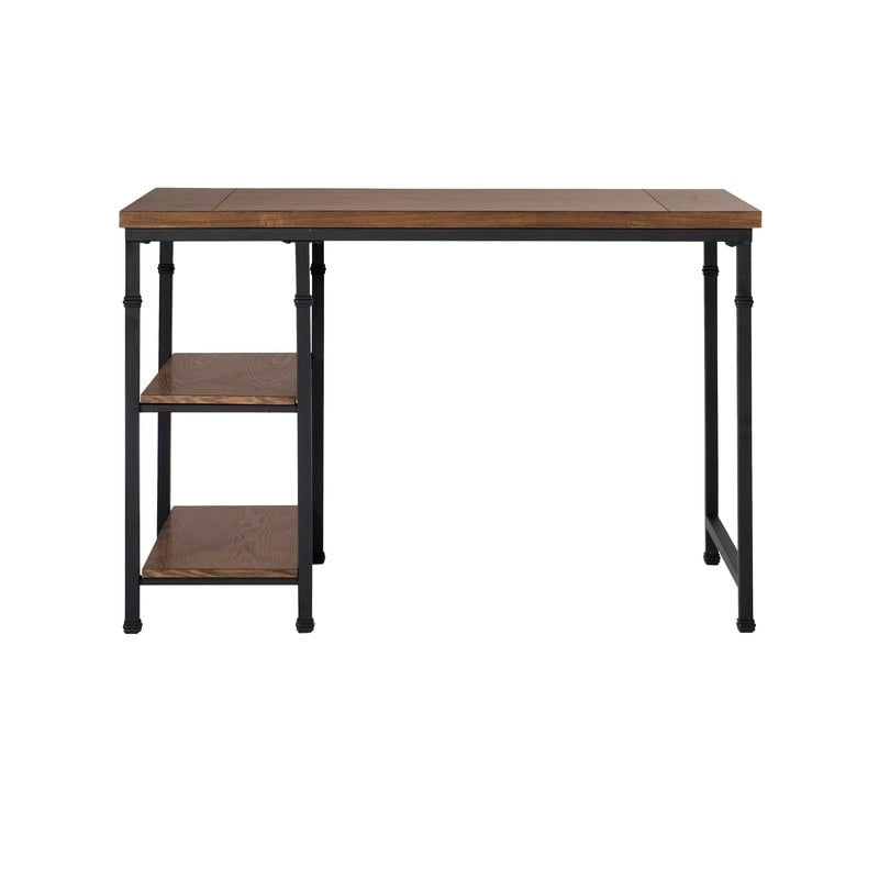 Linon Harrison Metal & Wood Industrial Desk