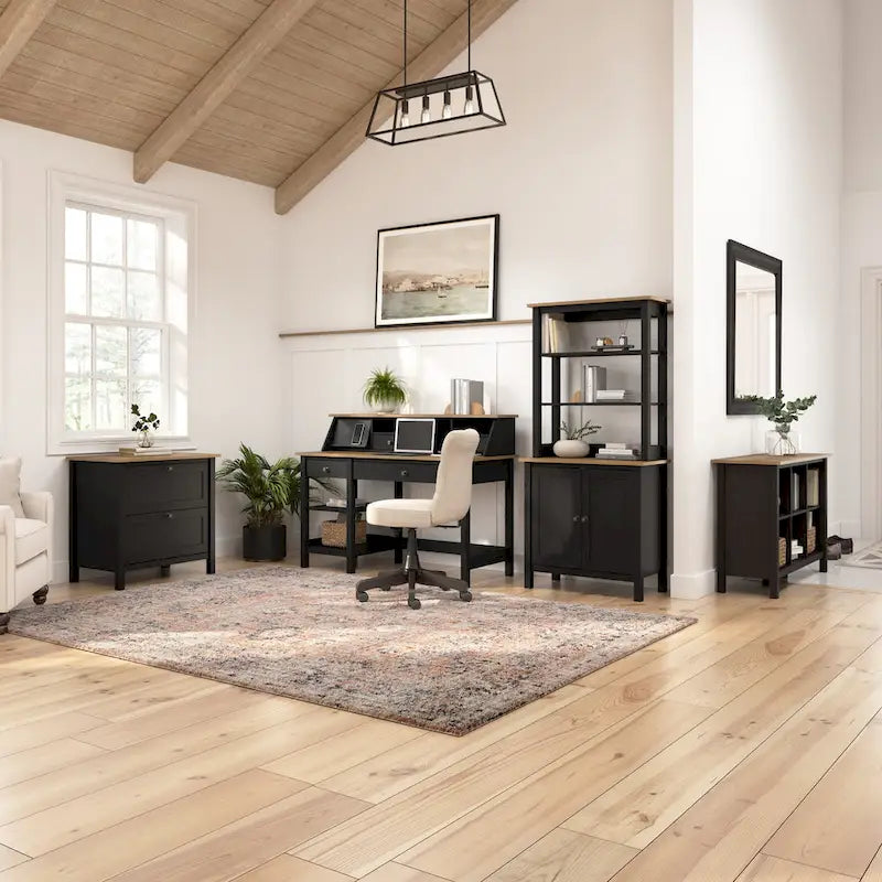 Mayfield Bookcase with Drawers by Bush Furniture