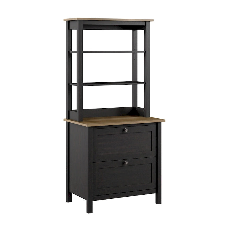 Mayfield Bookcase with Drawers by Bush Furniture