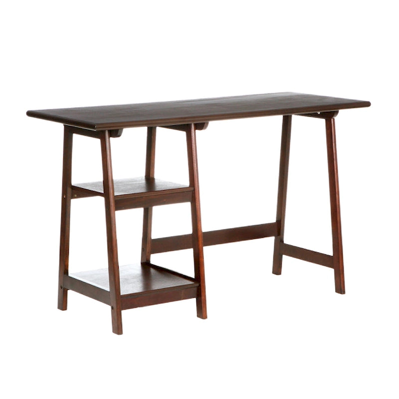 SEI Furniture Skali A-frame Espresso Desk